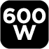 600w 600w